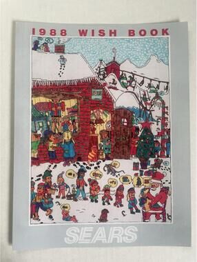 Sears Wish Book 1988 Cover High Quality Paper PRINT Christmas XMAS 8.5" x 11"